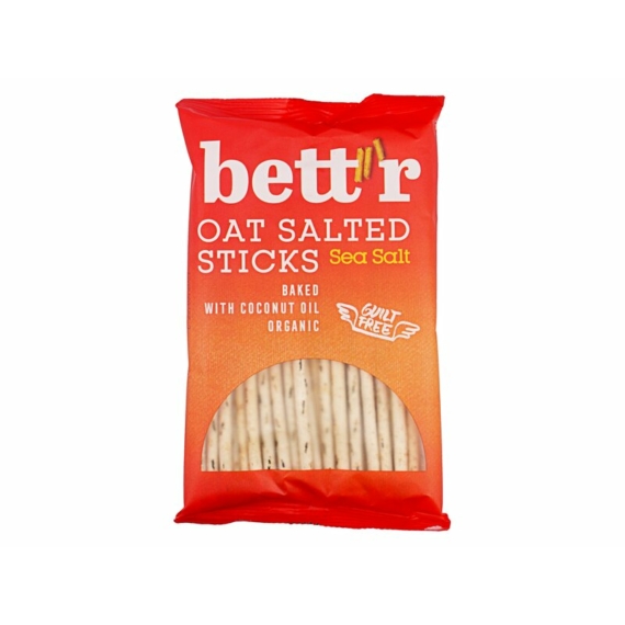 Bett'r Organic zabos bio sós pálcika tengeri sóval 50g