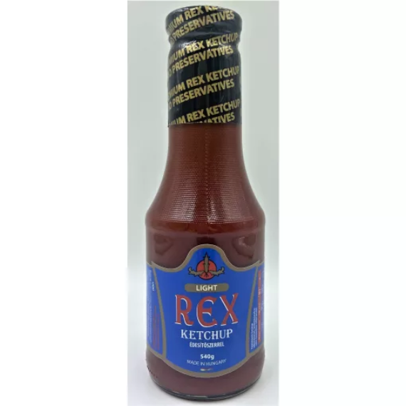 REX Ketchup cukormentes 540g